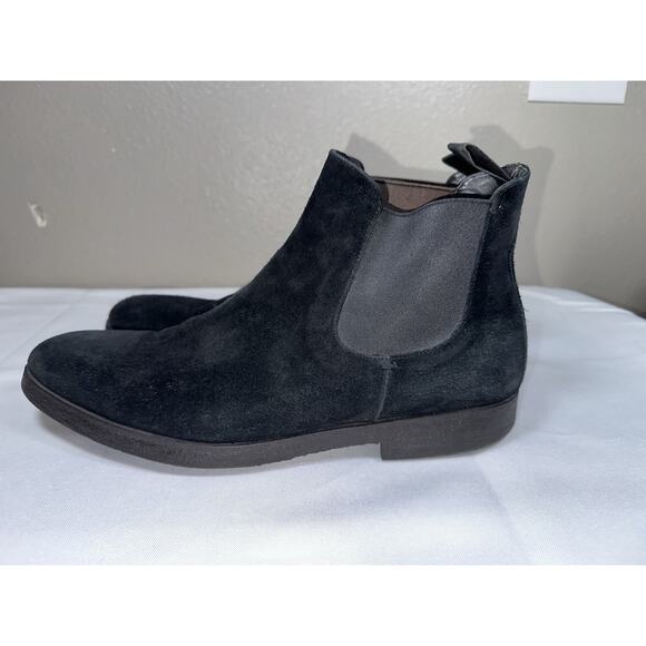 To Boot New York Men’s Size 11.5 Black Suede Chelsea Pull On Ankle Boots main image 6